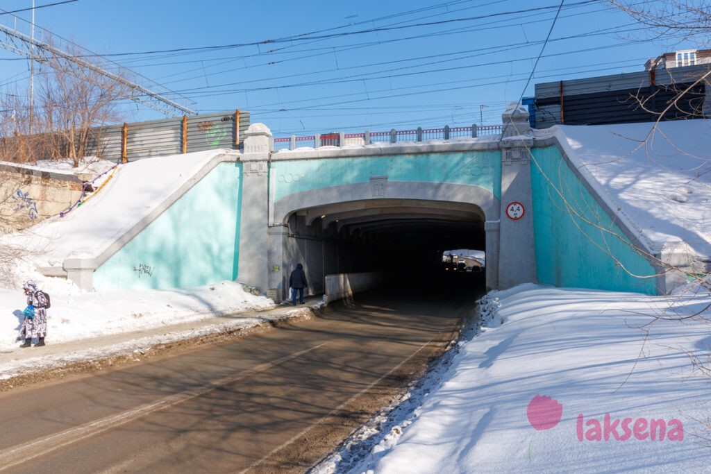 тоннель под Транссибирской железнодорожной магистралью