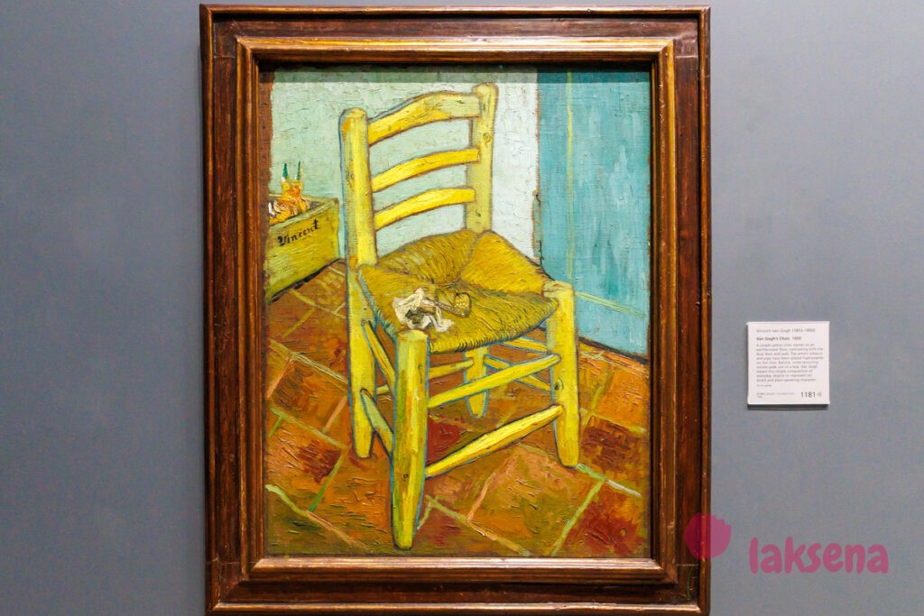 Шедевры Лондонской национальной галереи Стул Винсента с трубкой, Винсент Ван Гог
