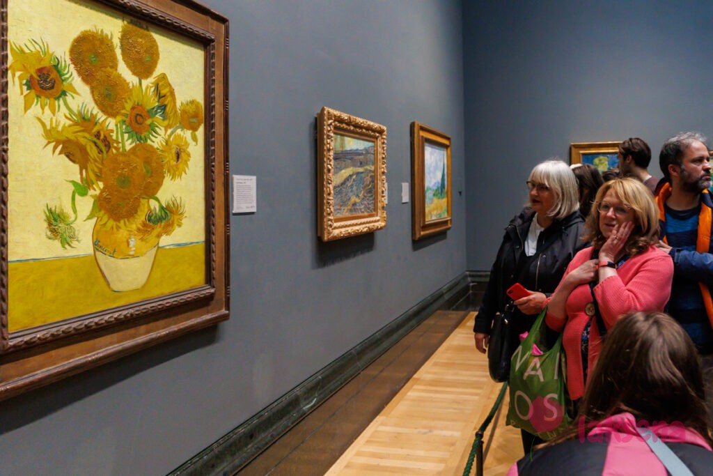 Шедевры Лондонской национальной галереи Подсолнухи Винсента Ван Гога
