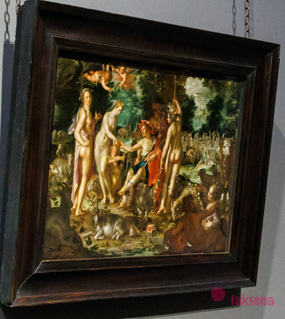 Лондонская национальная галерея XVII век голландцы рембрандт Суд Париса, Иоахим Втеваль