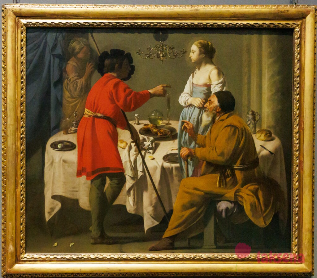 Лондонская национальная галерея XVII век голландцы рембрандт Иаков упрекает Лавана, Хендрик тер Брюгген