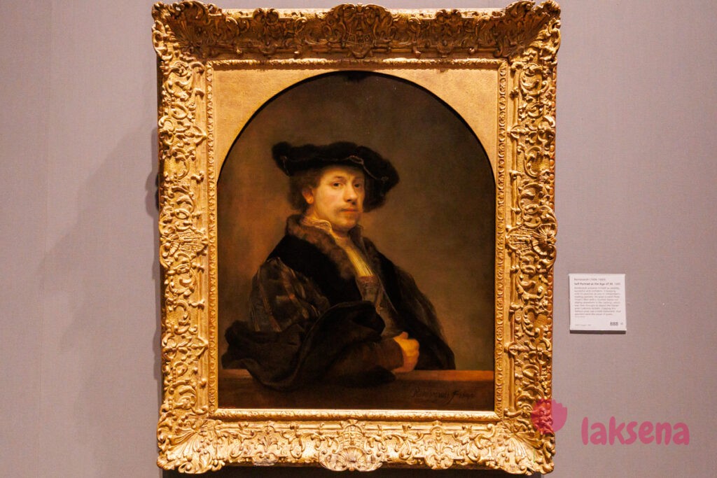 Шедевры Лондонской национальной галереи Автопортрет в возрасте 34 лет, Рембрандт