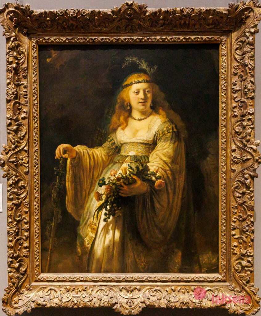 Лондонская национальная галерея XVII век голландцы рембрандт Портрет Саскии, Рембрандт