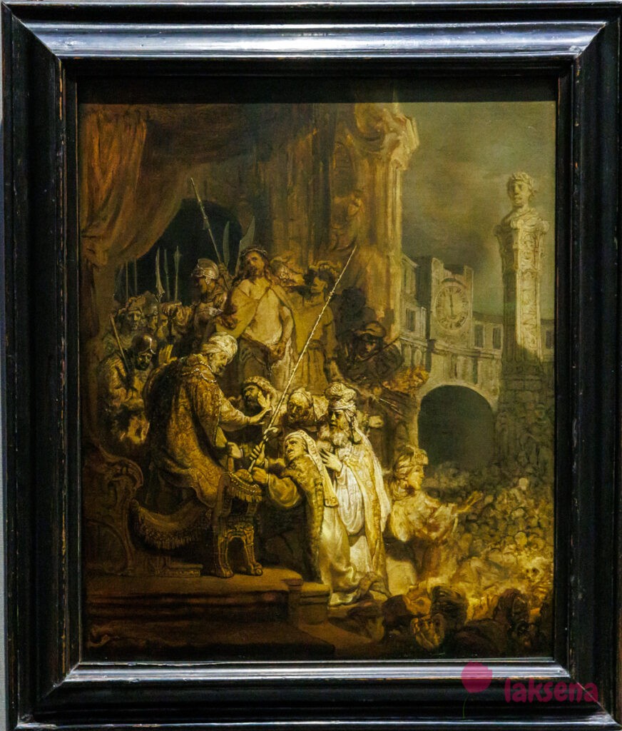 Лондонская национальная галерея XVII век голландцы рембрандт Ecce homo, Рембрандт 