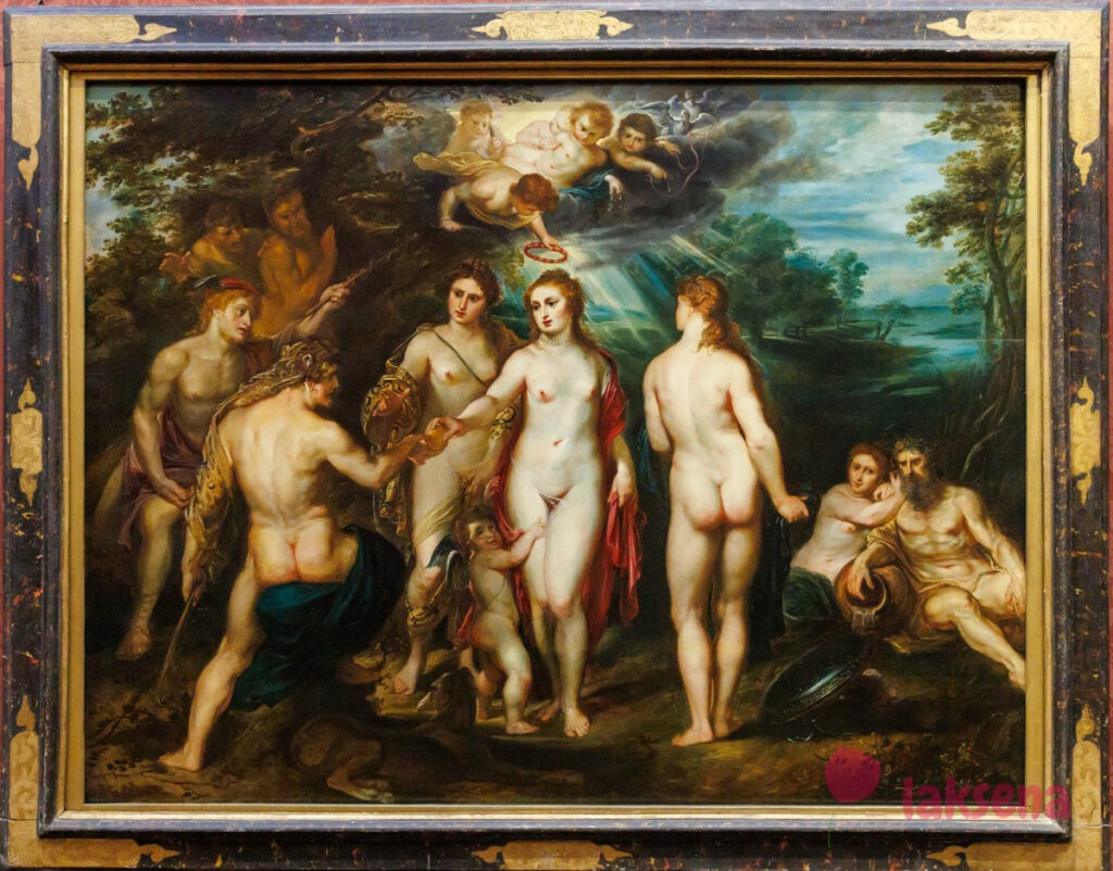 Лондонская национальная галерея рубенс и ван дейк Суд Париса, Питер Пауль Рубенс 