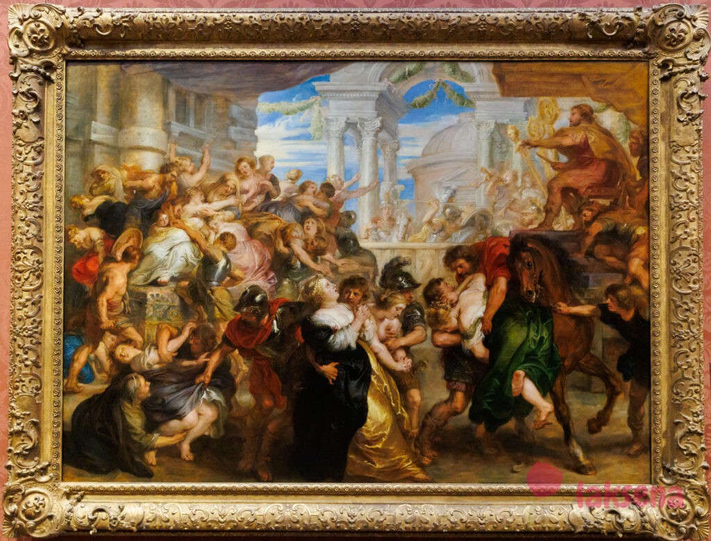 Лондонская национальная галерея рубенс и ван дейк Изнасилование сабинянок, Питер Пауль Рубенс 