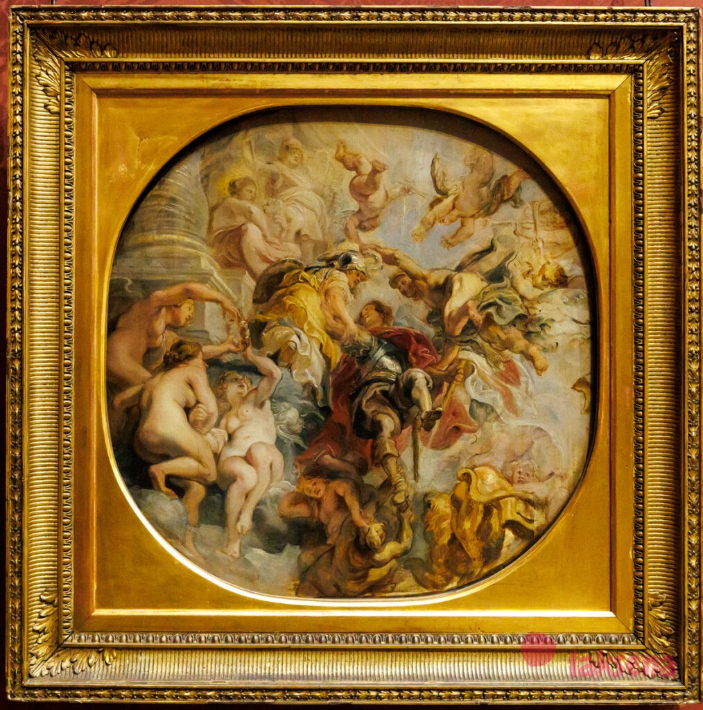 Лондонская национальная галерея рубенс и ван дейк Апофеоз герцога Бекингема Питер Пауль Рубенс