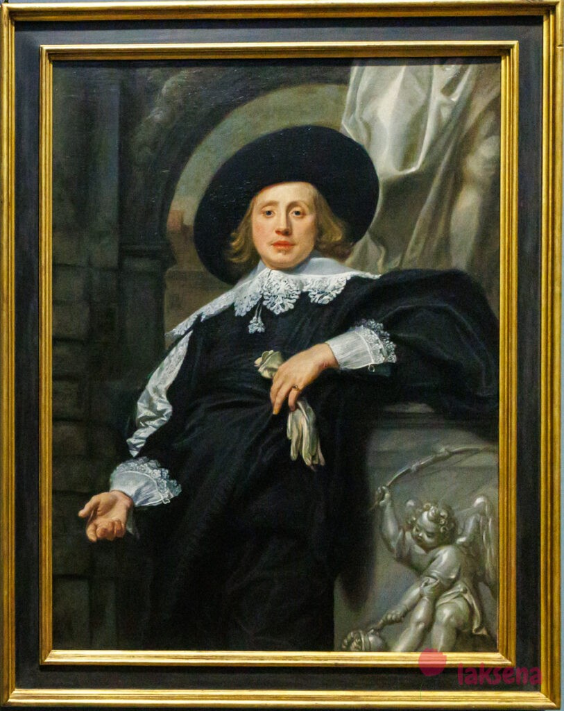 Лондонская национальная галерея рубенс и ван дейк Портрет мужчины, Неизвестный фламандский художник