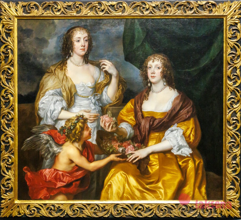 Лондонская национальная галерея рубенс и ван дейк Леди Элизабет Тимбелби и ее сестра, Антонис Ван Дейк