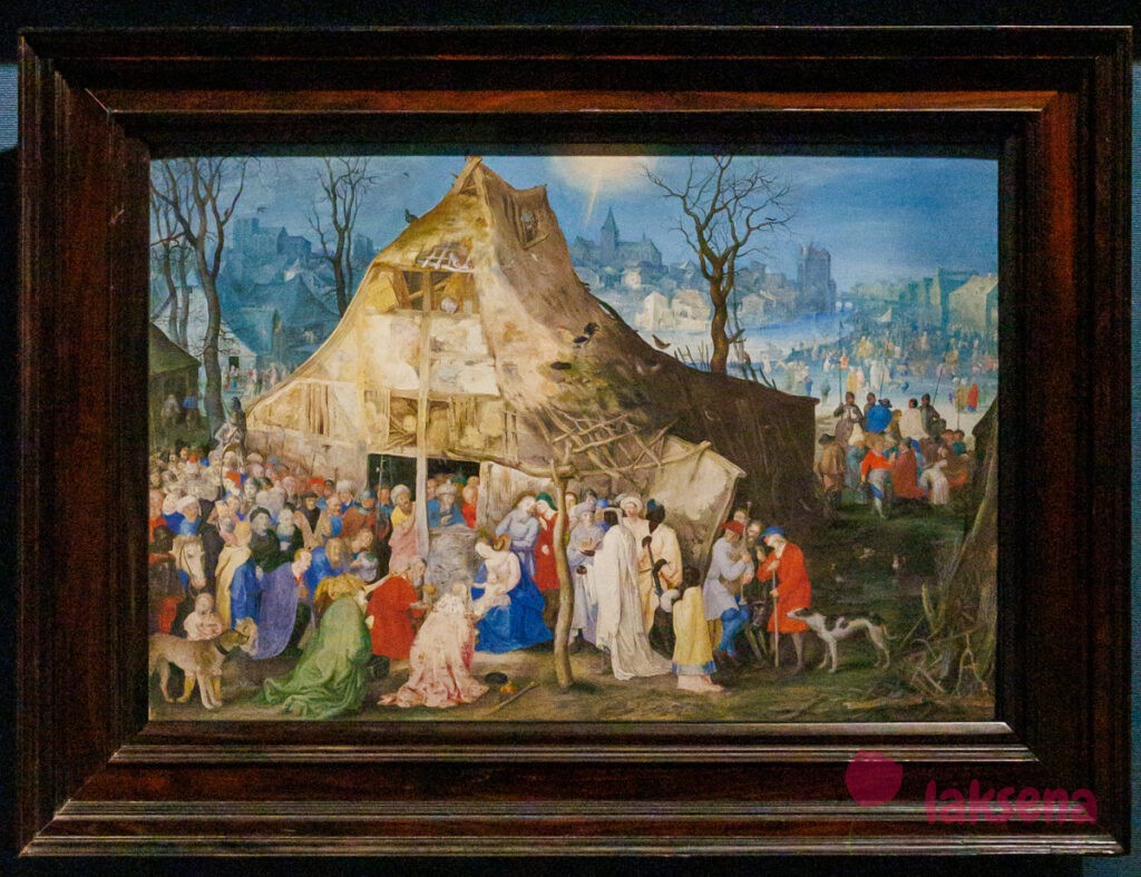 Лондонская национальная галерея XVII век голландцы рембрандт Поклонение королей, Ян Брейгель-Старший 