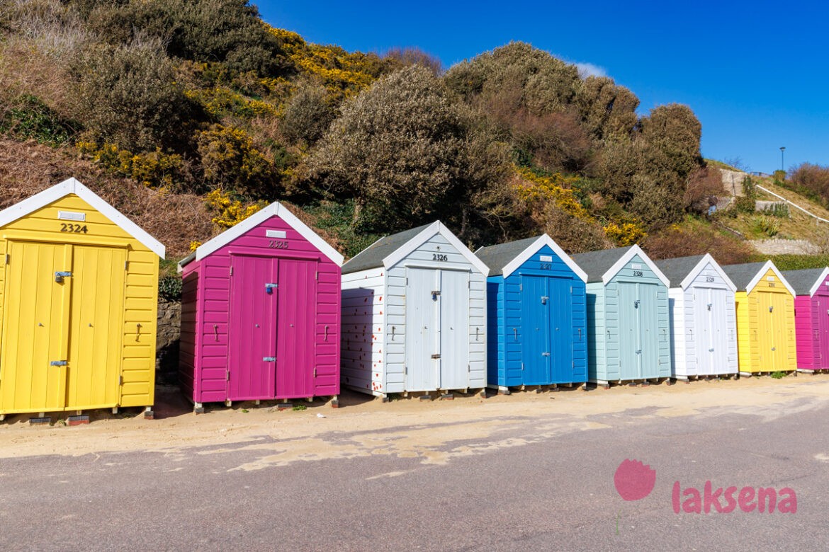 Пляжная хижина в Англии