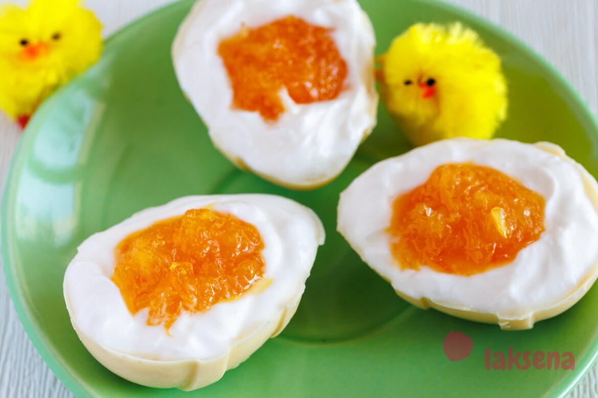 Шоколадные пасхальные яйца