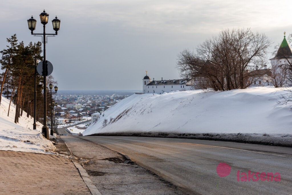 Сад Ермака в Тобольске