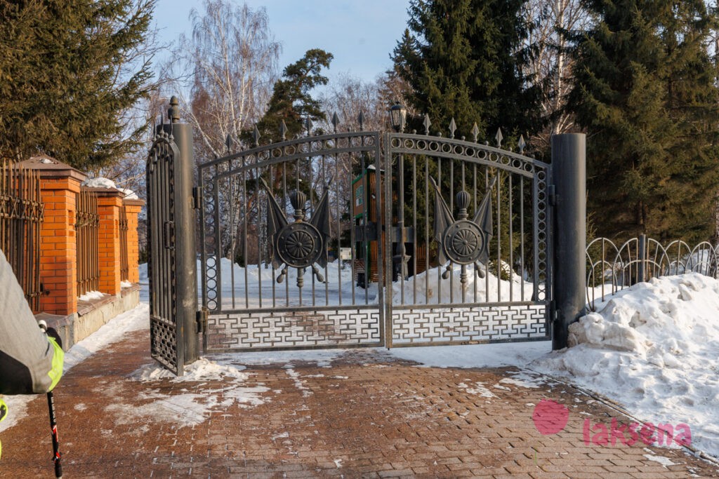 Сад Ермака в Тобольске