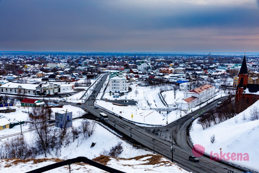 Сад Ермака в Тобольске