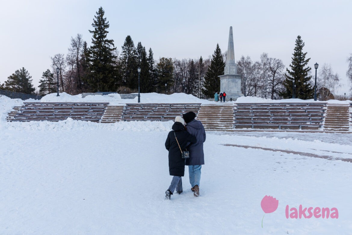 Сад Ермака в Тобольске