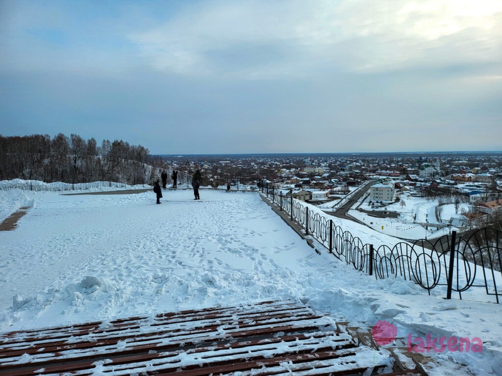 Сад Ермака в Тобольске