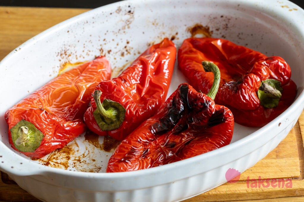 запеченный болгарский перец паприка