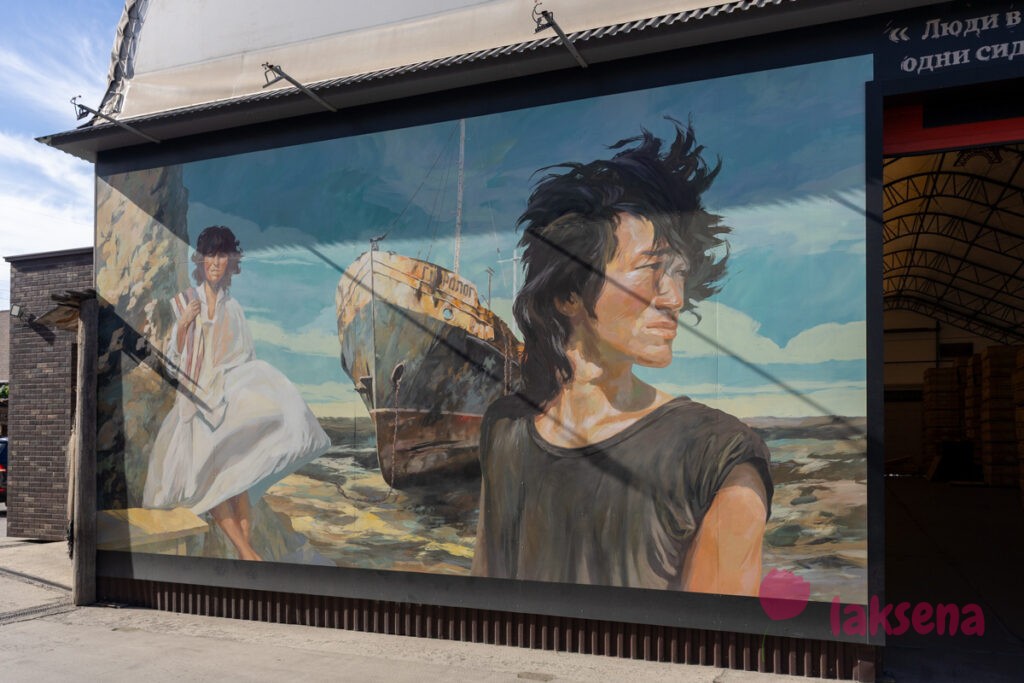 Муралы Виктора Цоя фильм Игла