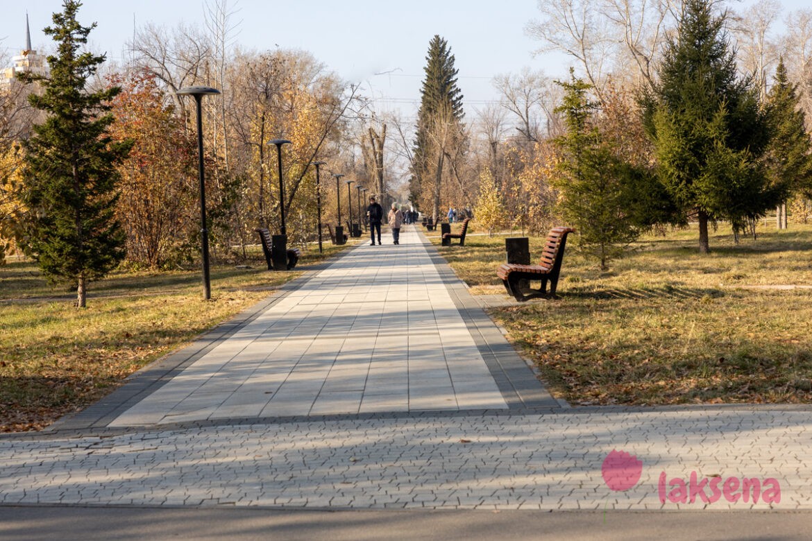 Парк Изумрудный в Барнауле