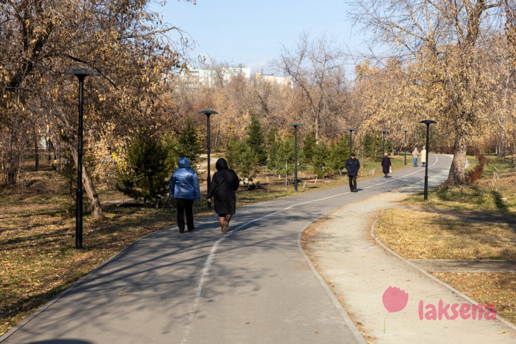 Парк Изумрудный в Барнауле