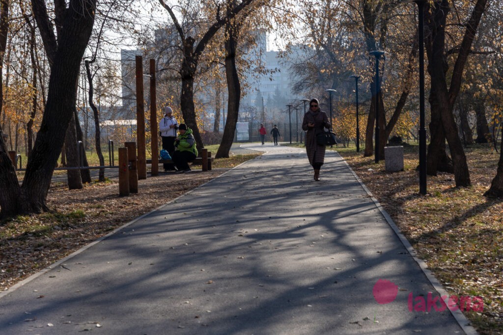 Парк Изумрудный в Барнауле