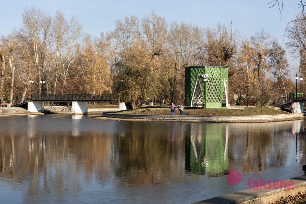 Парк Изумрудный в Барнауле