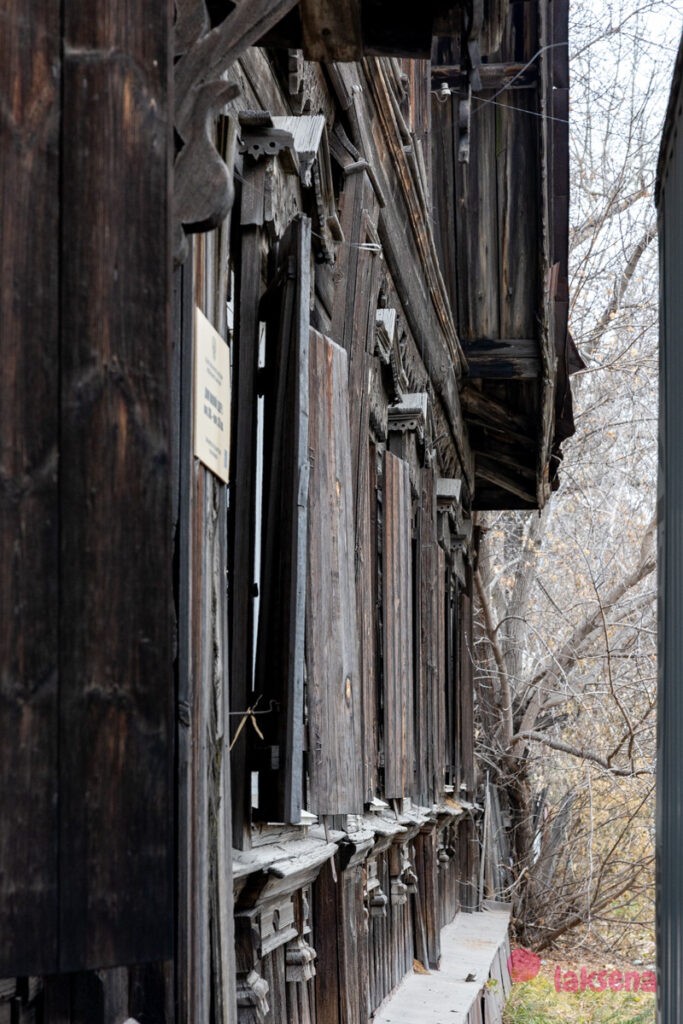 Старый город Барнаула, прогулка Дом Лесневского