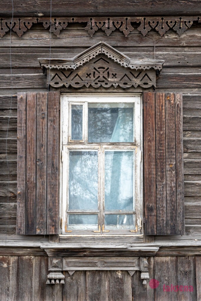 Старый город Барнаула, прогулка Дом Лесневского