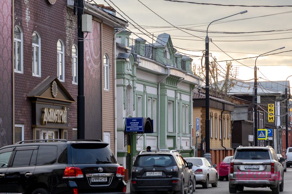 Старый город Барнаула, прогулка