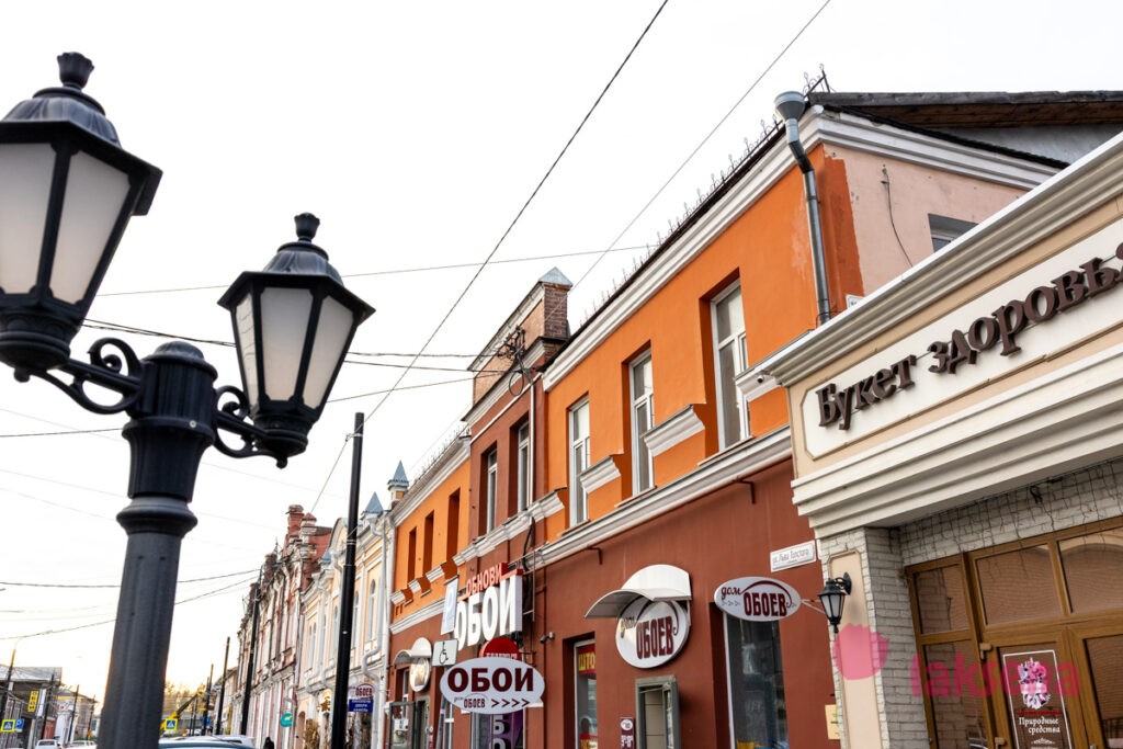 Старый город Барнаула, прогулка