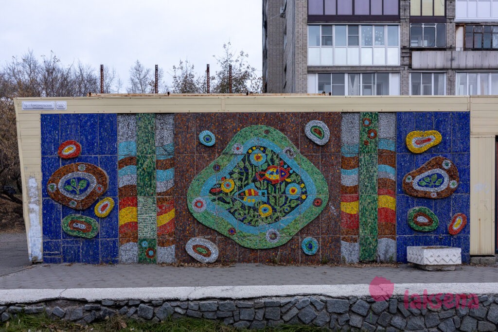 Мозаики в Барнауле мозаика Краски жизни