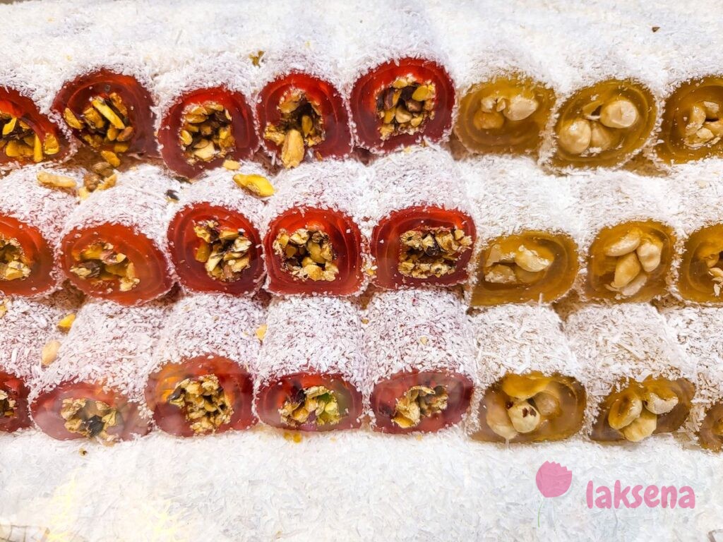 Турецкие сладости сарма лукум Lokum