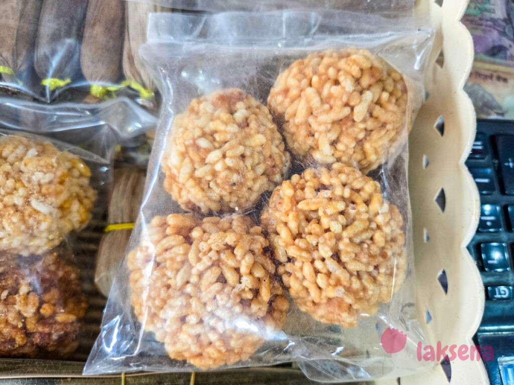 Блюда мальдивской кухни Шарики из воздушного риса (baiy gulha)