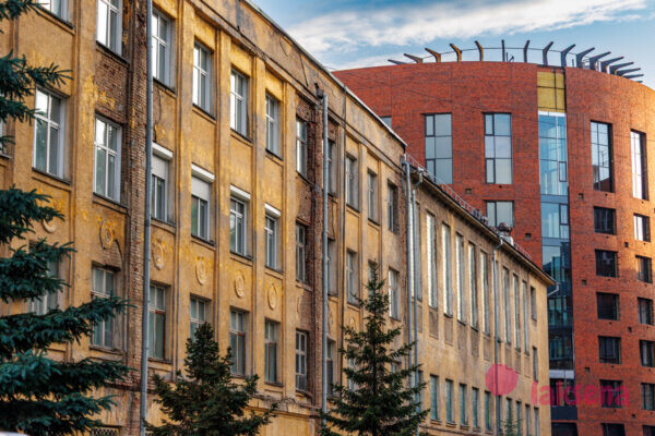 фото новосибирск эклектика старое и новое