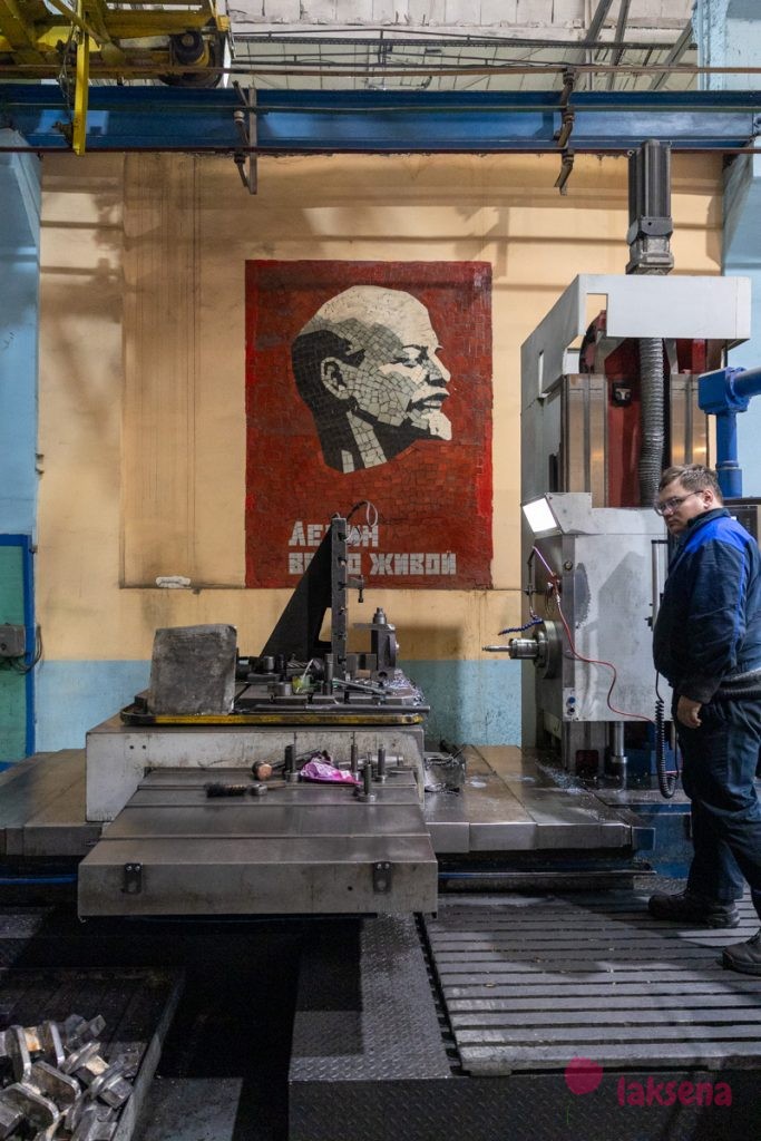 Мозаики завода Сиблитмаш