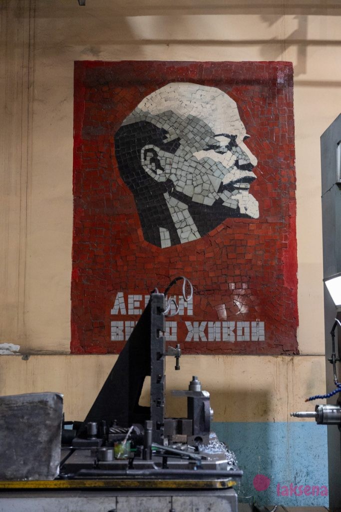 Мозаики завода Сиблитмаш